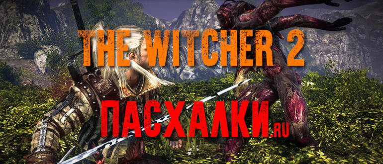 Пасхалки в игре The Witcher 2
